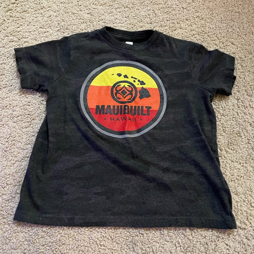 Maui Built Boys Camo Shirt